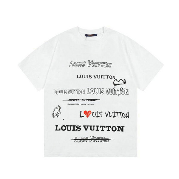 LV Short Round Collar T-shirt XS-L (134)