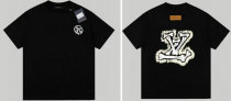 LV Short Round Collar T-shirt XS-L (172)