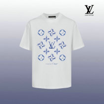 LV Short Round Collar T-shirt XS-XL (6)
