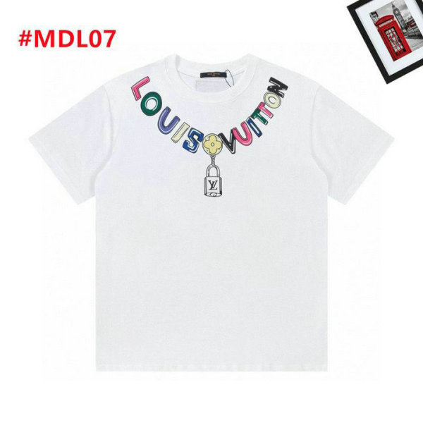 LV Short Round Collar T-shirt M-XXXXXL (6)