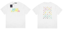 LV Short Round Collar T-shirt XS-L (230)