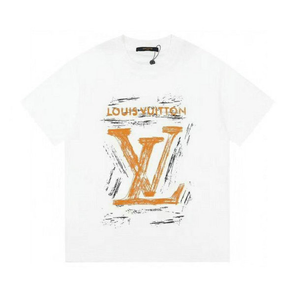 LV Short Round Collar T-shirt XS-L (40)