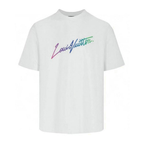 LV Short Round Collar T-shirt XS-L (48)