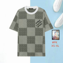 LV Short Round Collar T-shirt XS-XL (3)