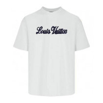 LV Short Round Collar T-shirt XS-L (1) LV Short Round Collar T-shirt XS-L (1)