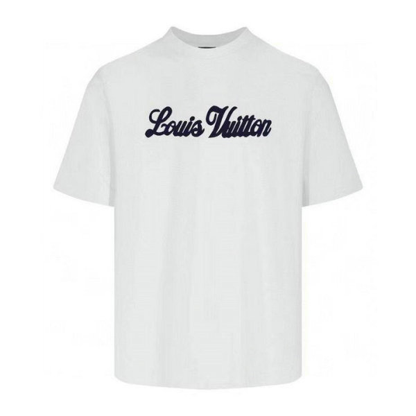 LV Short Round Collar T-shirt XS-L (1)