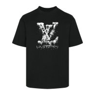 LV Short Round Collar T-shirt XS-L (215)