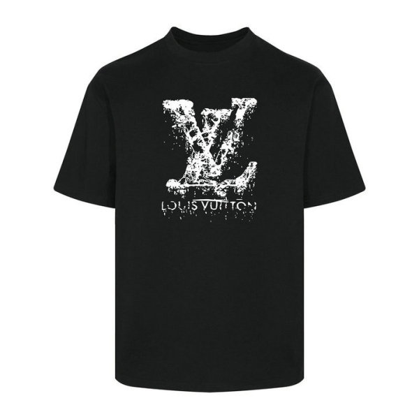 LV Short Round Collar T-shirt XS-L (215)