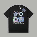 LV Short Round Collar T-shirt XS-L (146)