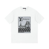 LV Short Round Collar T-shirt XS-L (187)