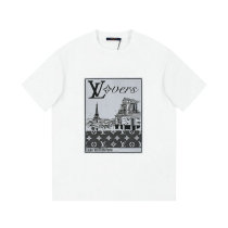 LV Short Round Collar T-shirt XS-L (187)