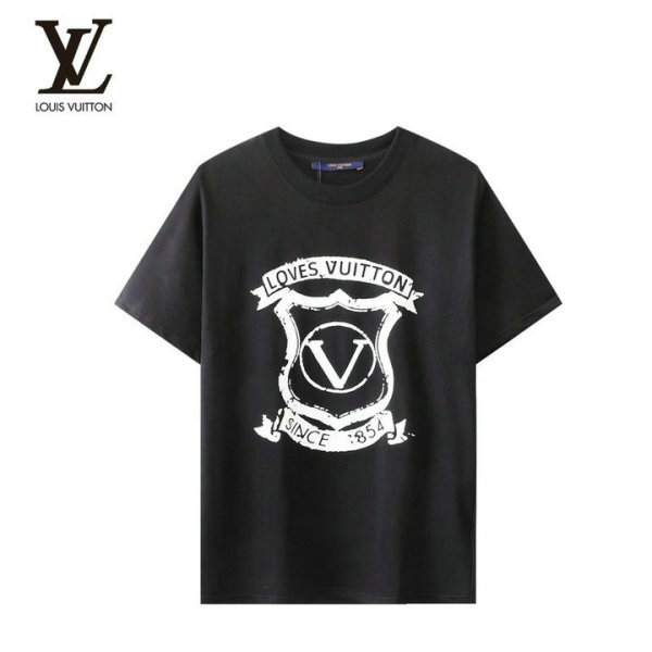 LV Short Round Collar T-shirt XS-L (177)