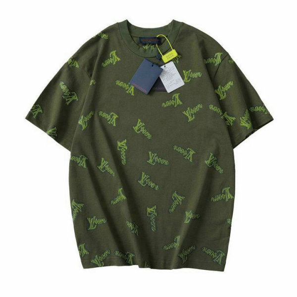 LV Short Round Collar T-shirt XS-L (257)
