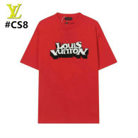 LV Short Round Collar T-shirt S-XXL (8)