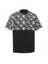 LV Short Round Collar T-shirt XS-L (250) LV Short Round Collar T-shirt XS-L (250)