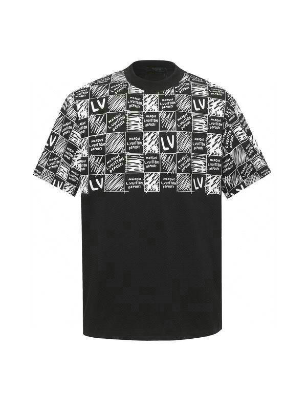 LV Short Round Collar T-shirt XS-L (250)