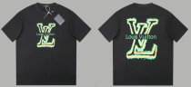 LV Short Round Collar T-shirt XS-L (147) LV Short Round Collar T-shirt XS-L (147)