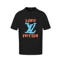 LV Short Round Collar T-shirt XS-L (130)