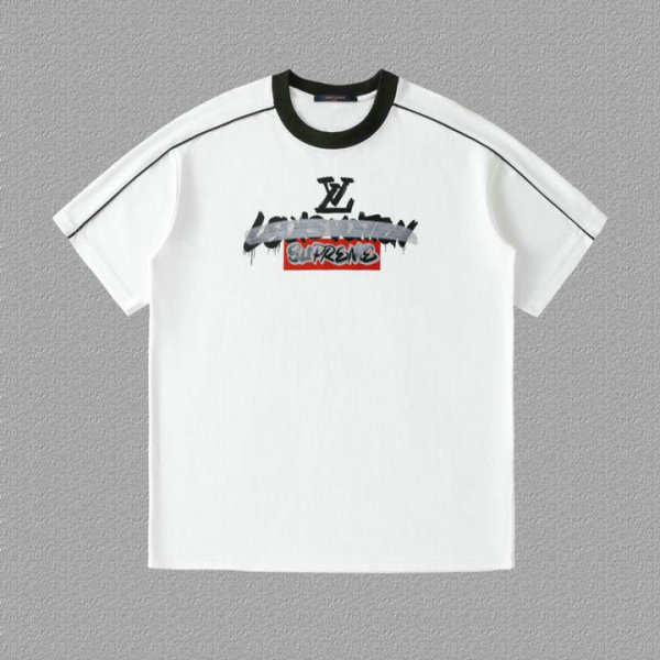 LV Short Round Collar T-shirt XS-L (242)