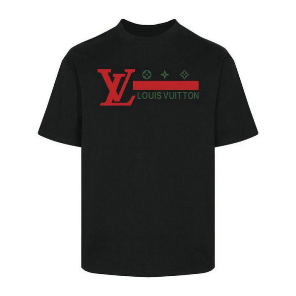 LV Short Round Collar T-shirt XS-L (111)