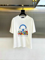 LV Short Round Collar T-shirt M-XXXL (3)
