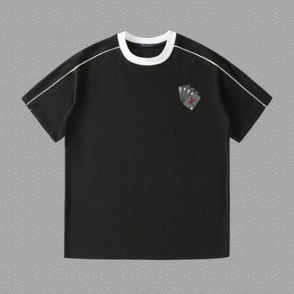 LV Short Round Collar T-shirt XS-L (238)
