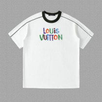 LV Short Round Collar T-shirt XS-L (239)