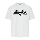 LV Short Round Collar T-shirt XS-L (236)