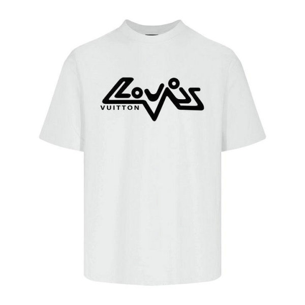 LV Short Round Collar T-shirt XS-L (236)