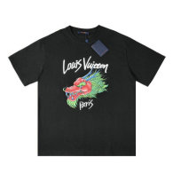 LV Short Round Collar T-shirt XS-L (102)