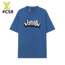 LV Short Round Collar T-shirt S-XXL (9) LV Short Round Collar T-shirt S-XXL (9)