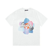 LV Short Round Collar T-shirt XS-L (138) LV Short Round Collar T-shirt XS-L (138)