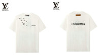 LV Short Round Collar T-shirt XS-L (180)