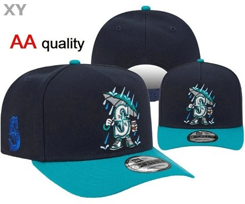 MLB Seattle Mariners Snapback Hat (28)