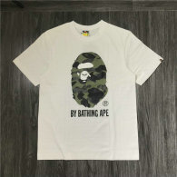 Bape Short Round Collar T-shirt M-XXXL (3)