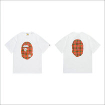 Bape Short Round Collar T-shirt S-XXL (65) Bape Short Round Collar T-shirt S-XXL (65)