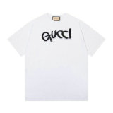 Gucci Short Round Collar T-shirt S-XL (16)