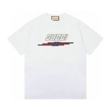 Gucci Short Round Collar T-shirt XS-L (102)