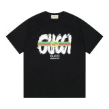 Gucci Short Round Collar T-shirt XS-L (165)