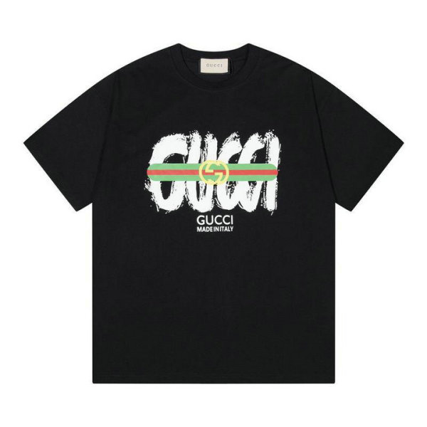 Gucci Short Round Collar T-shirt XS-L (165)
