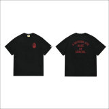 Bape Short Round Collar T-shirt S-XXL (87)
