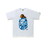 Bape Short Round Collar T-shirt M-XXXL (30)