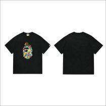 Bape Short Round Collar T-shirt S-XXL (72) Bape Short Round Collar T-shirt S-XXL (72)