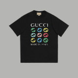 Gucci Short Round Collar T-shirt XS-L (106)