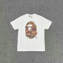Bape Short Round Collar T-shirt M-XXXL (23) Bape Short Round Collar T-shirt M-XXXL (23)
