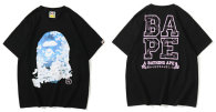 Bape Short Round Collar T-shirt M-XXXL (10)