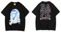 Bape Short Round Collar T-shirt M-XXXL (10)