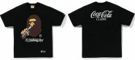 Bape Short Round Collar T-shirt M-XXXL (50)