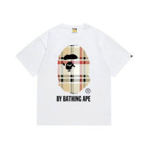 Bape Short Round Collar T-shirt M-XXXL (65)
