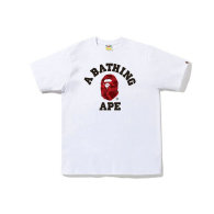 Bape Short Round Collar T-shirt M-XXXL (13)